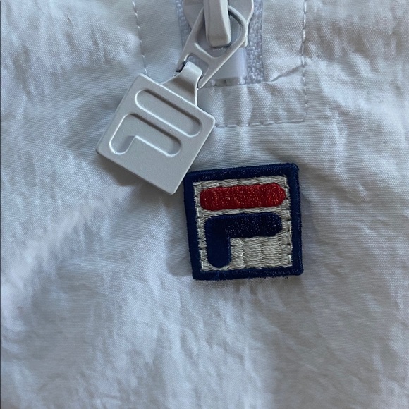 Fila X Hailey Padded all White Jacket Size Small - Picture 4 of 10